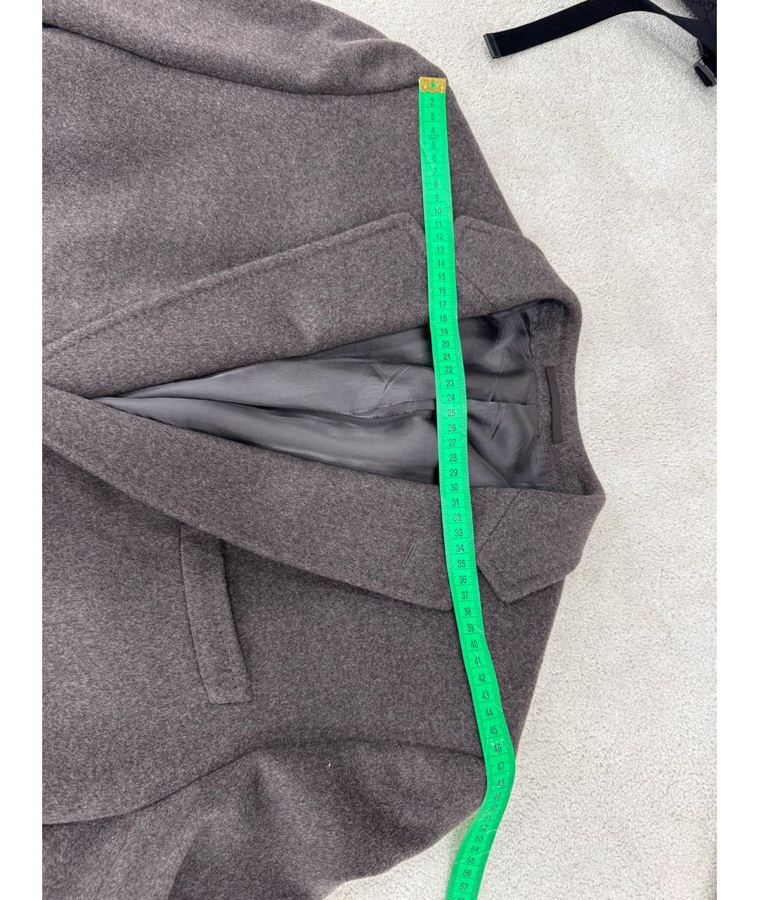 GUCCI Коричневое шерстяное пальто, фото 5