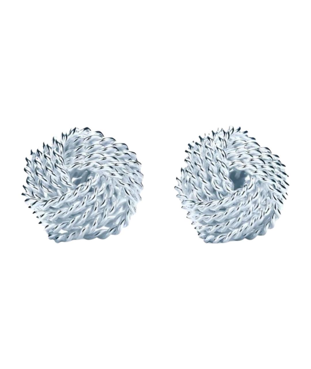 TIFFANY&CO Серебряные серебряные серьги, фото 1