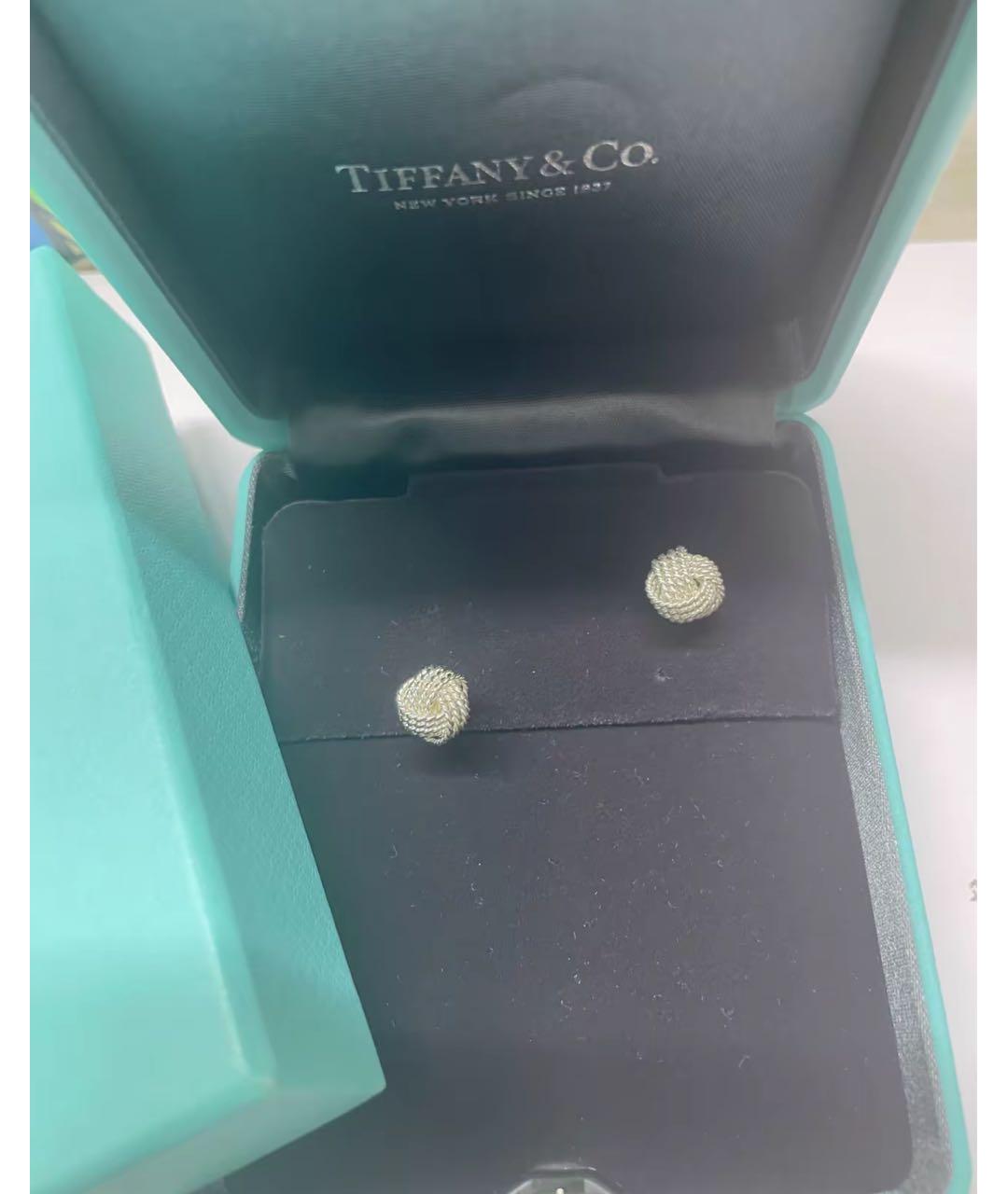 TIFFANY&CO Серебряные серебряные серьги, фото 5