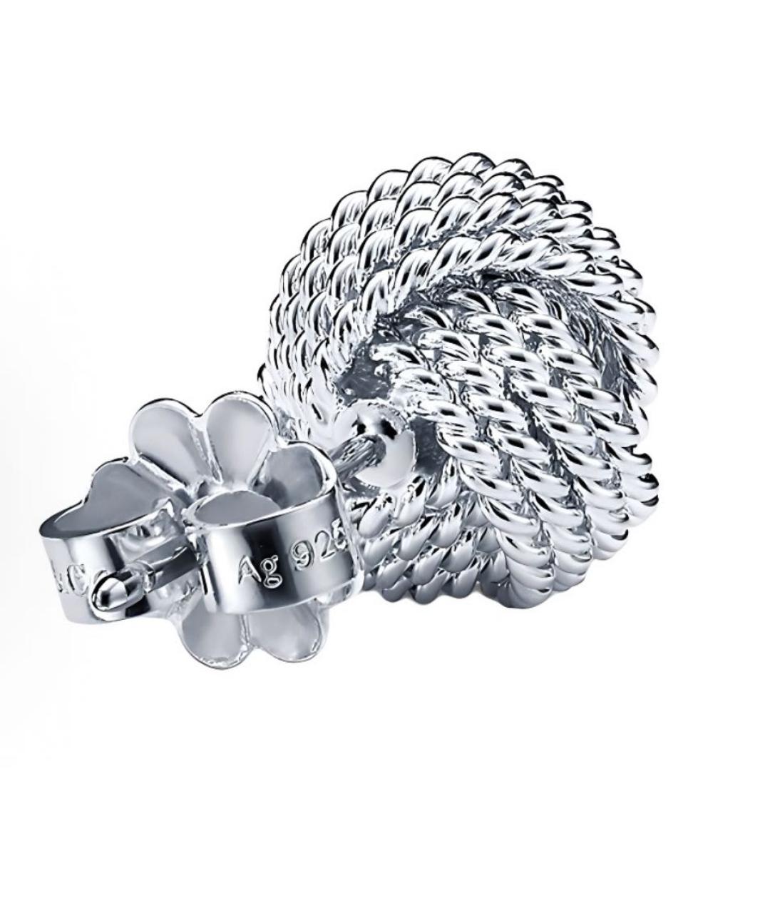 TIFFANY&CO Серебряные серебряные серьги, фото 3