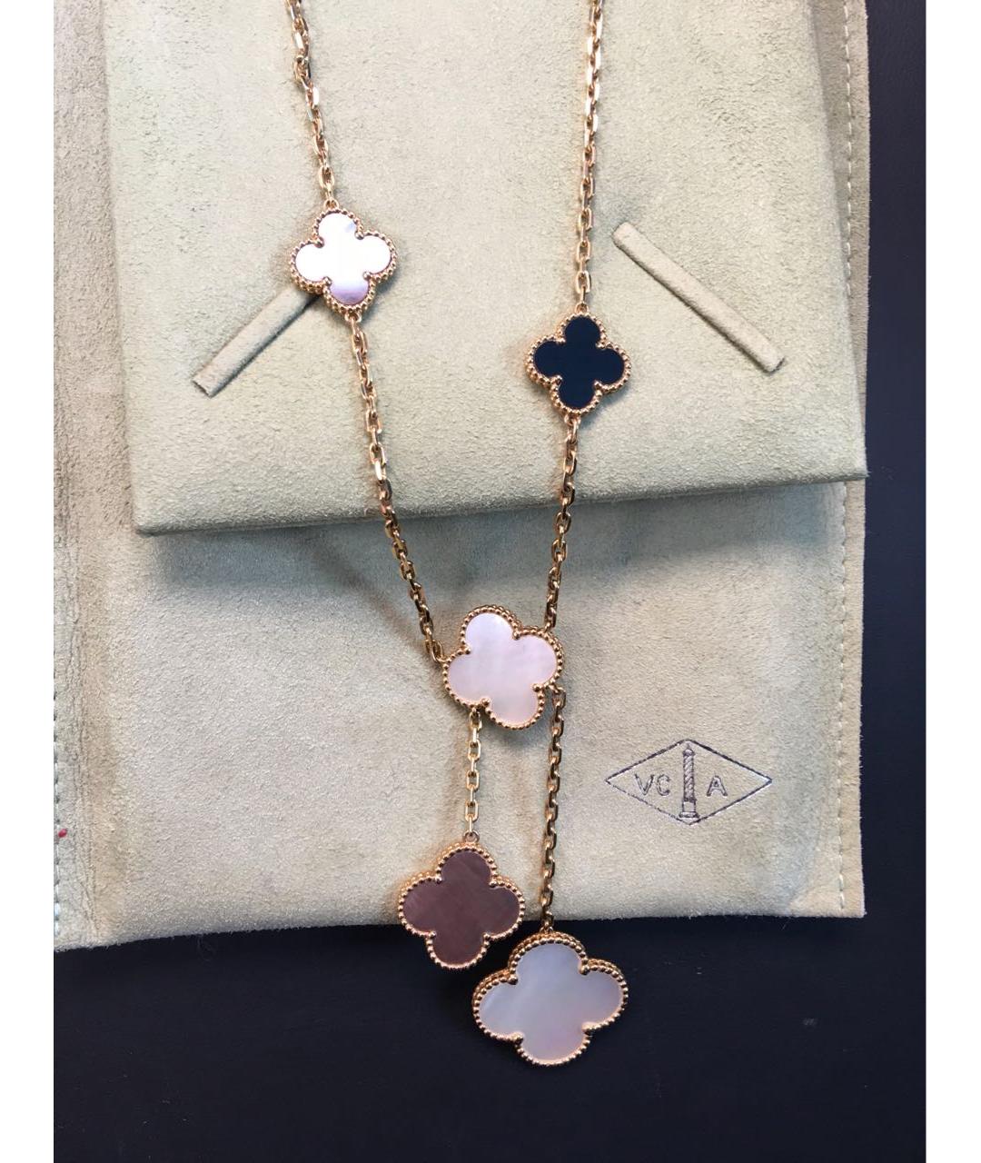 VAN CLEEF & ARPELS Мульти колье из желтого золота, фото 5