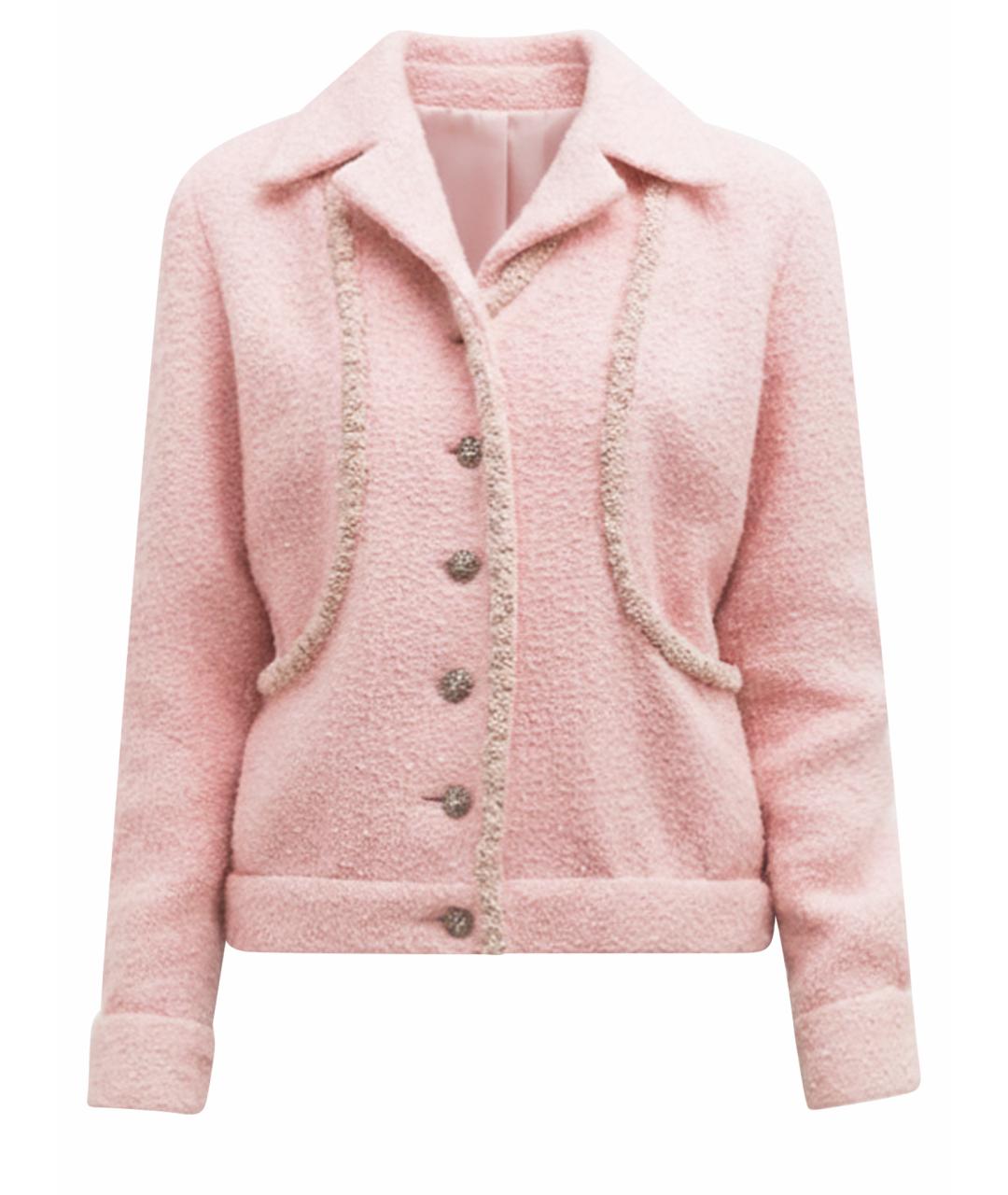 CHANEL Твидовый жакет/пиджак, фото 1