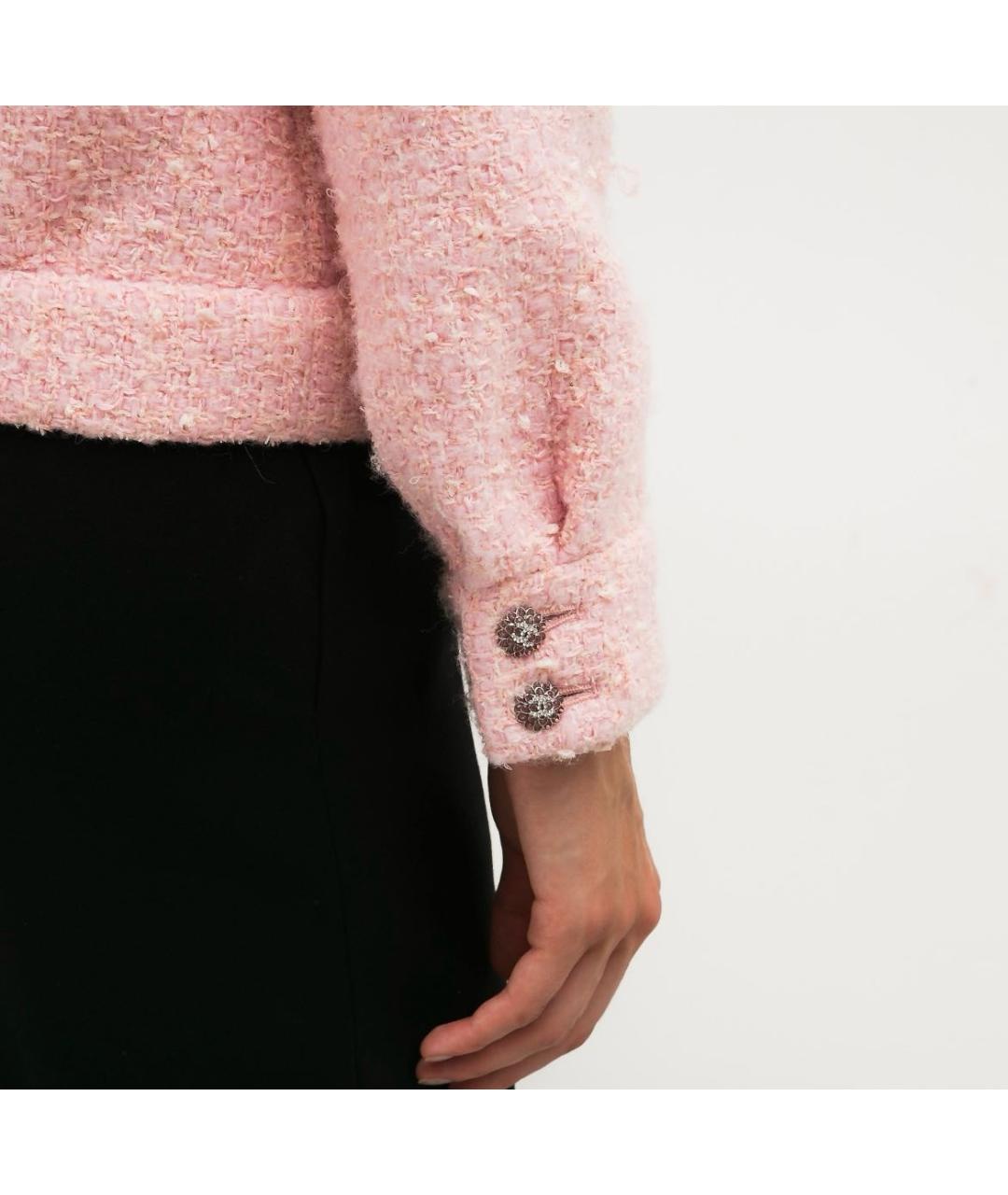 CHANEL Твидовый жакет/пиджак, фото 5