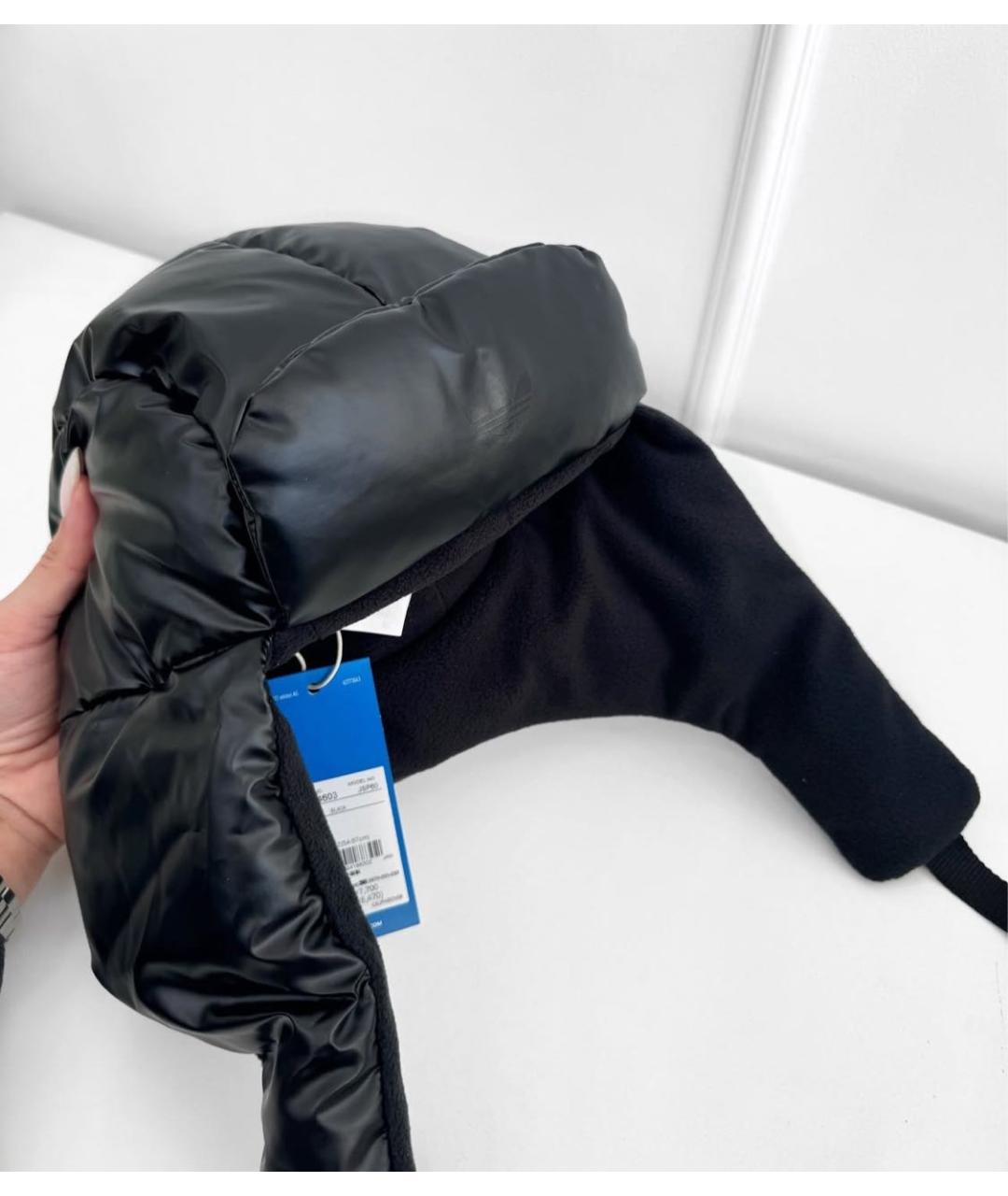 ADIDAS Черная шапка, фото 4