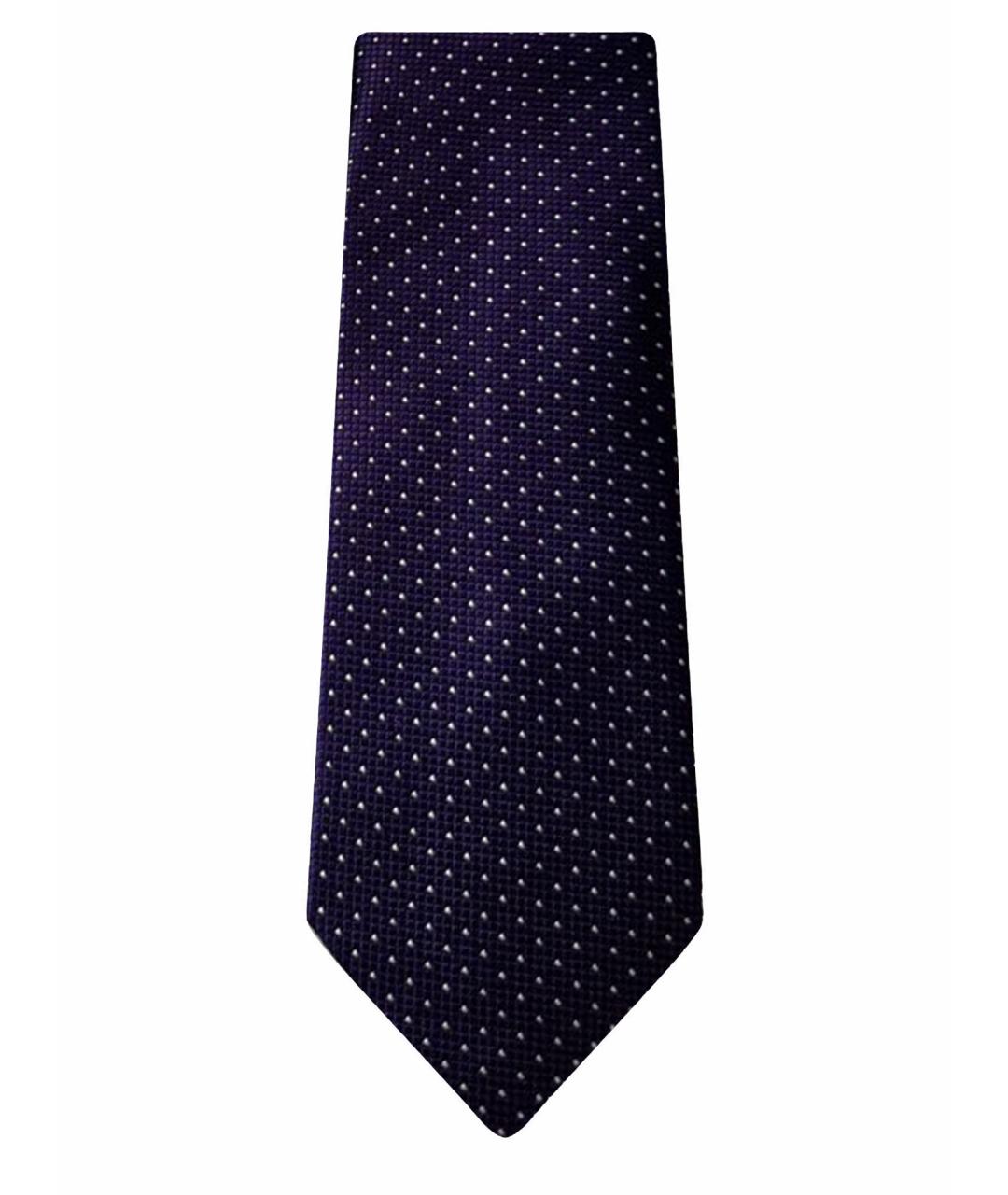 TOM FORD Фиолетовый шелковый галстук, фото 1