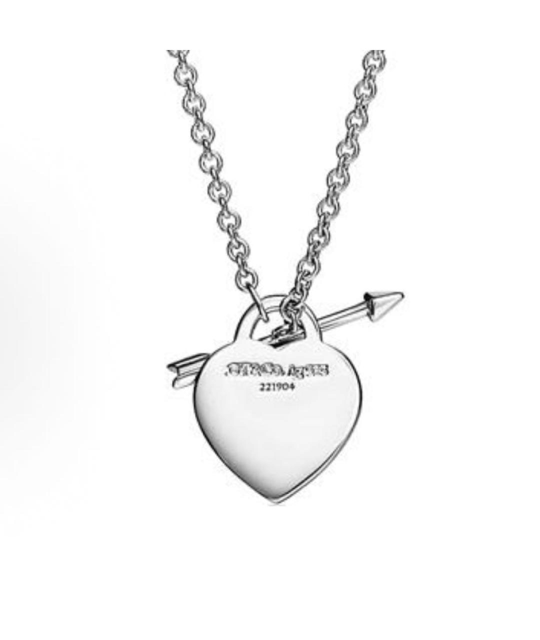 TIFFANY&CO Серебряная серебряная подвеска, фото 2