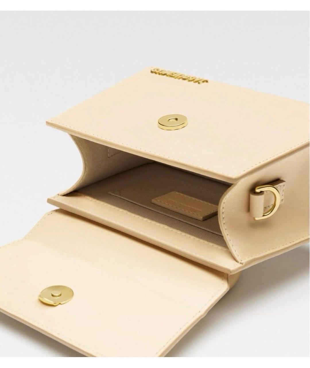 JACQUEMUS Кожаная сумка через плечо, фото 5