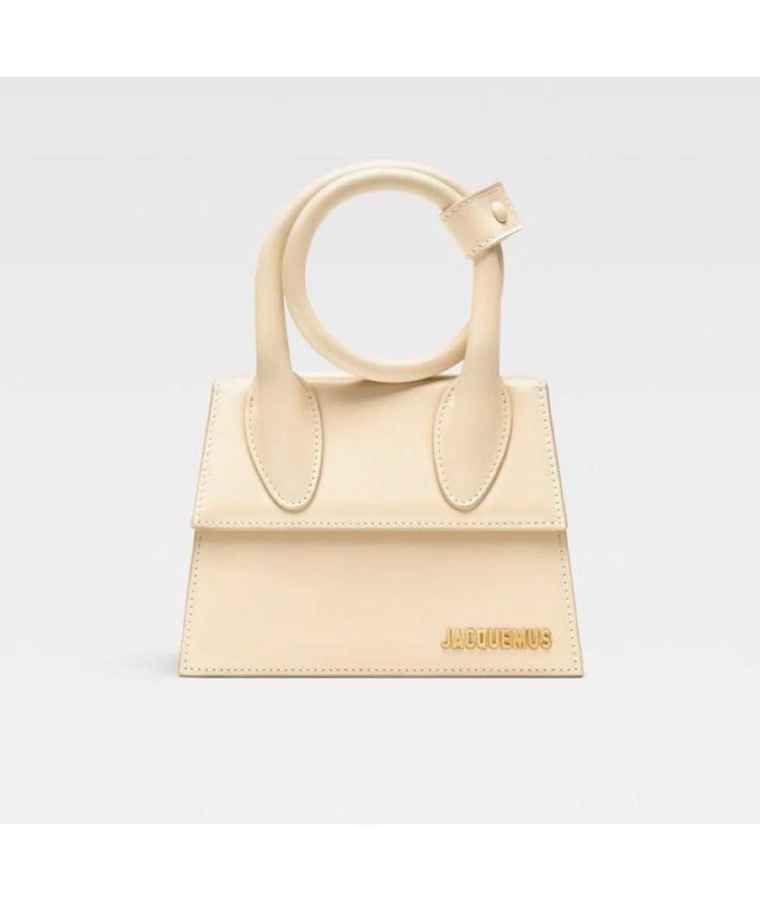 JACQUEMUS Кожаная сумка через плечо, фото 7