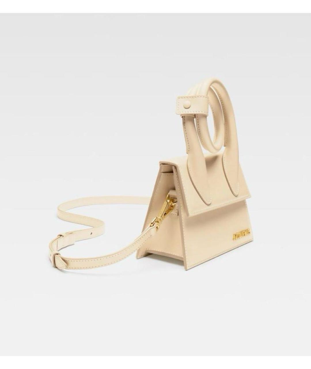 JACQUEMUS Кожаная сумка через плечо, фото 2