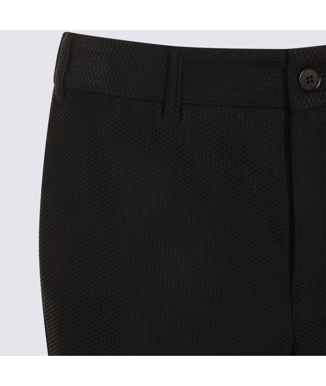 GIORGIO ARMANI Черные повседневные брюки, фото 3