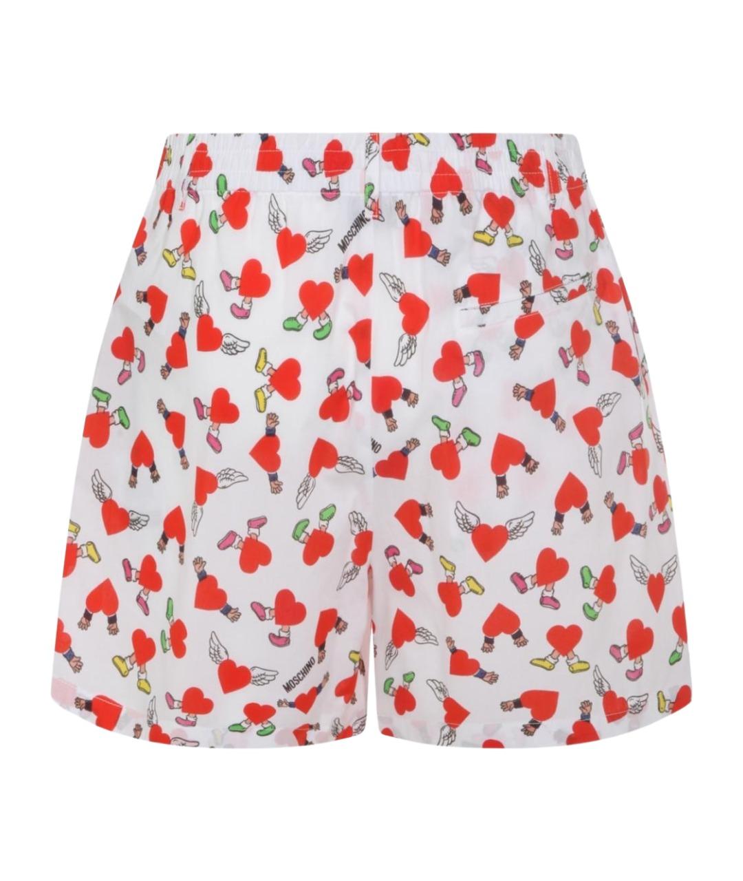 MOSCHINO Мульти хлопковые шорты, фото 2