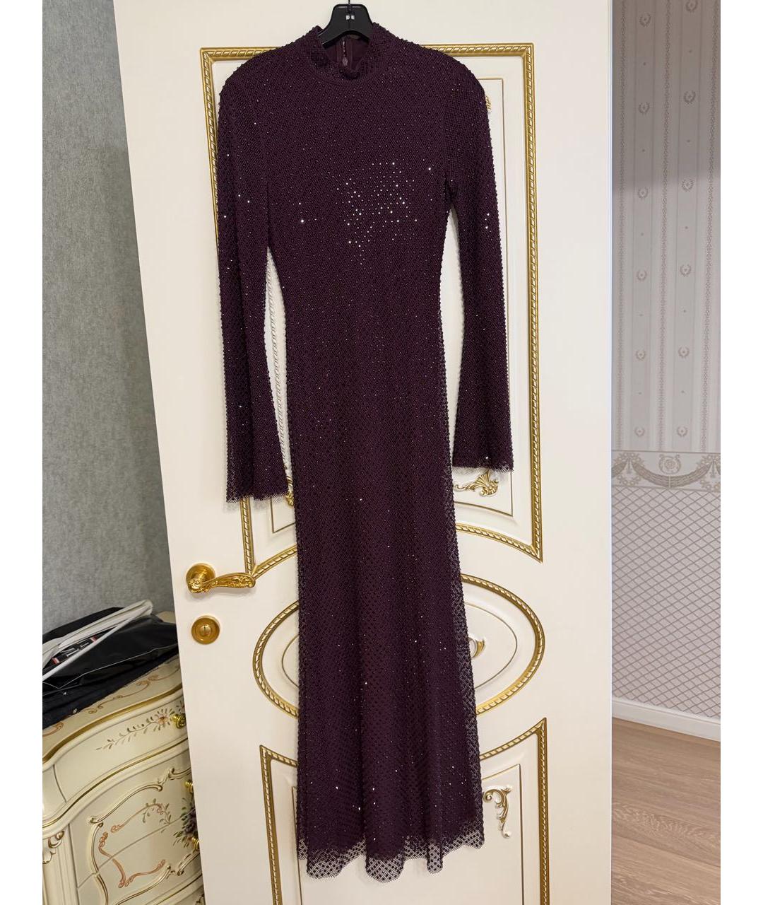 SELF-PORTRAIT Бордовое платье, фото 2