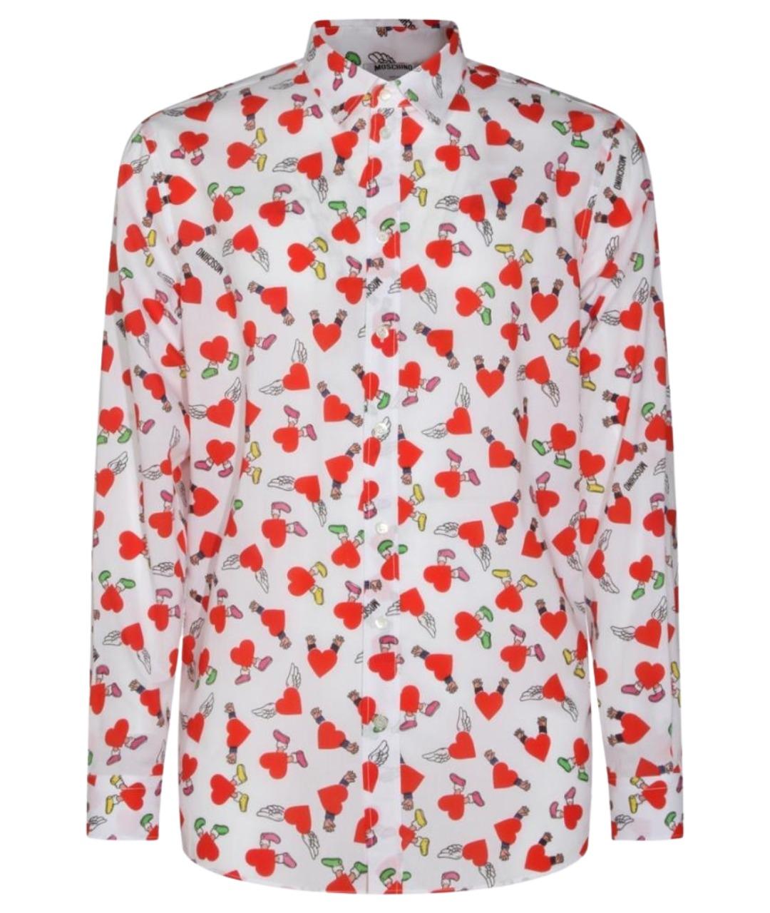 MOSCHINO Мульти хлопковая кэжуал рубашка, фото 1