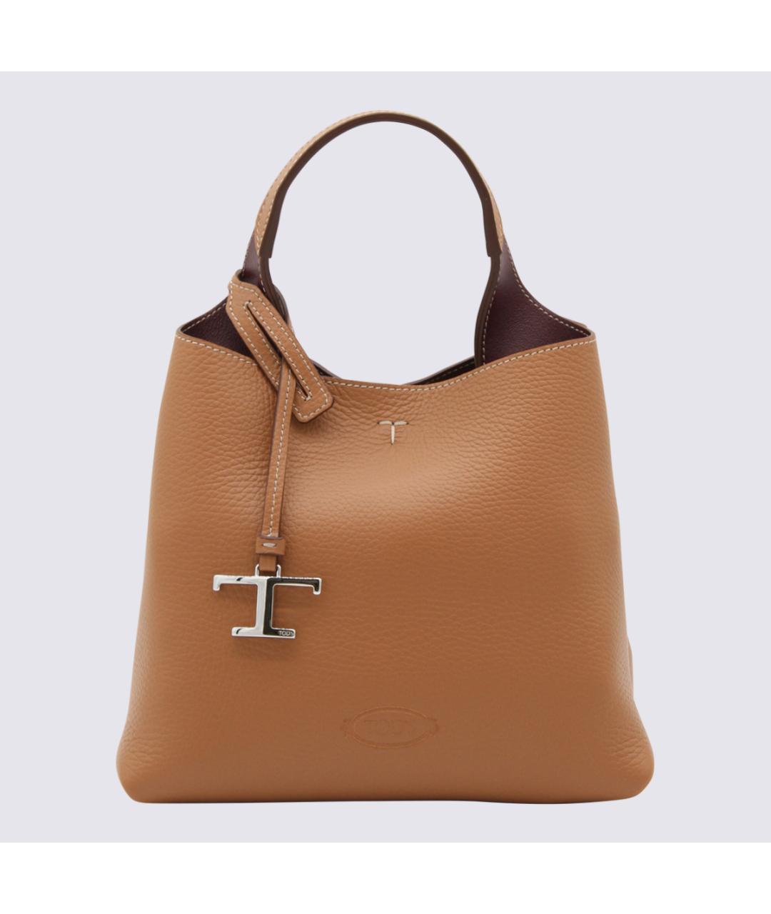 TOD'S Коричневая сумка тоут, фото 3