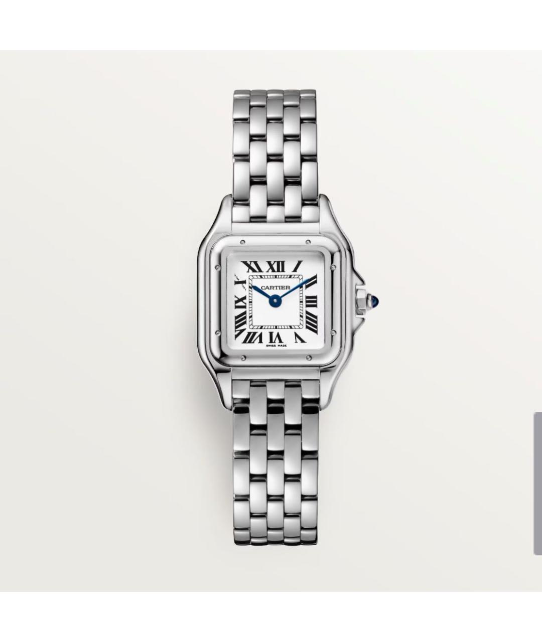 CARTIER Серебряные стальные часы, фото 5