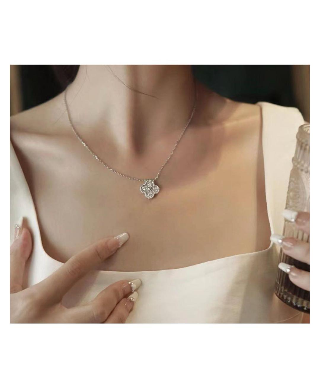 VAN CLEEF & ARPELS Серебряная подвеска из белого золота, фото 8