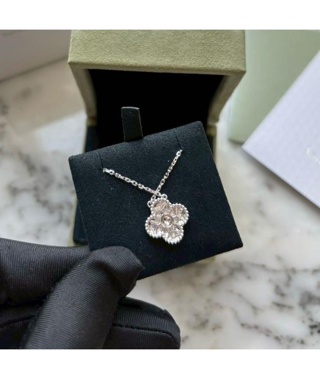 VAN CLEEF & ARPELS Серебряная подвеска из белого золота, фото 3