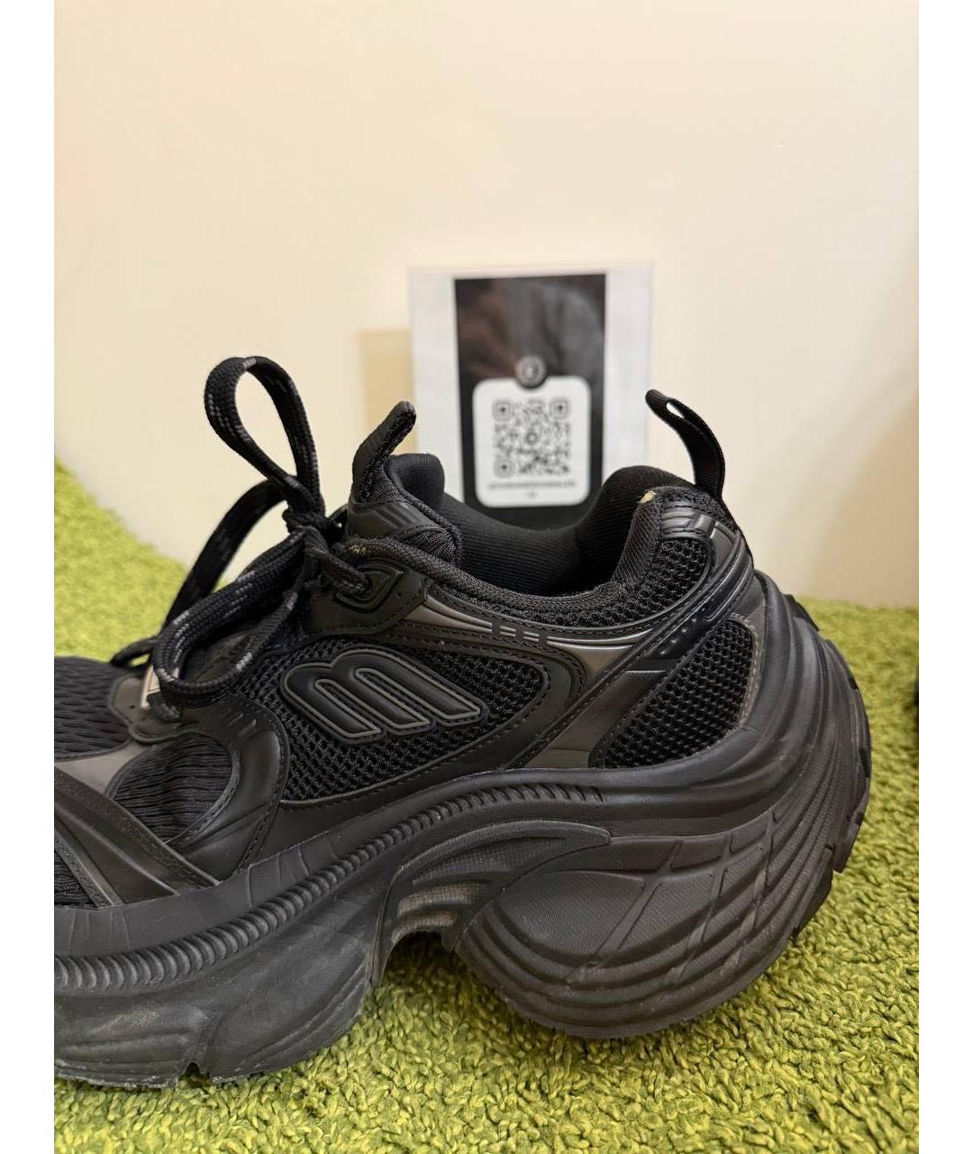 BALENCIAGA Черные кроссовки, фото 5