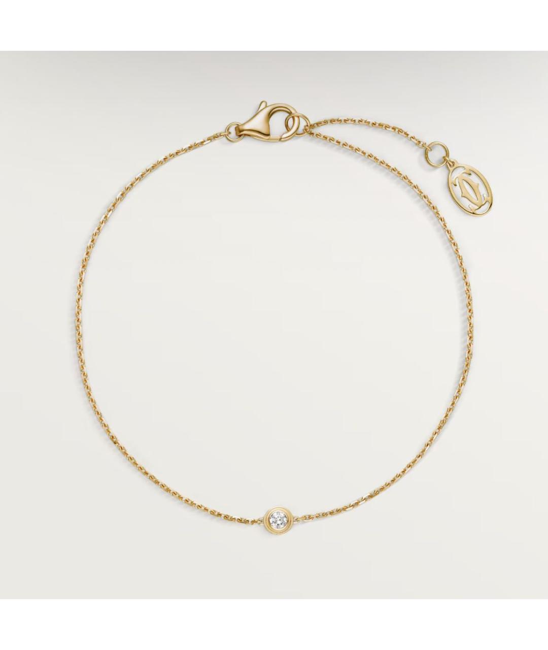 CARTIER Золотой браслет из желтого золота, фото 2