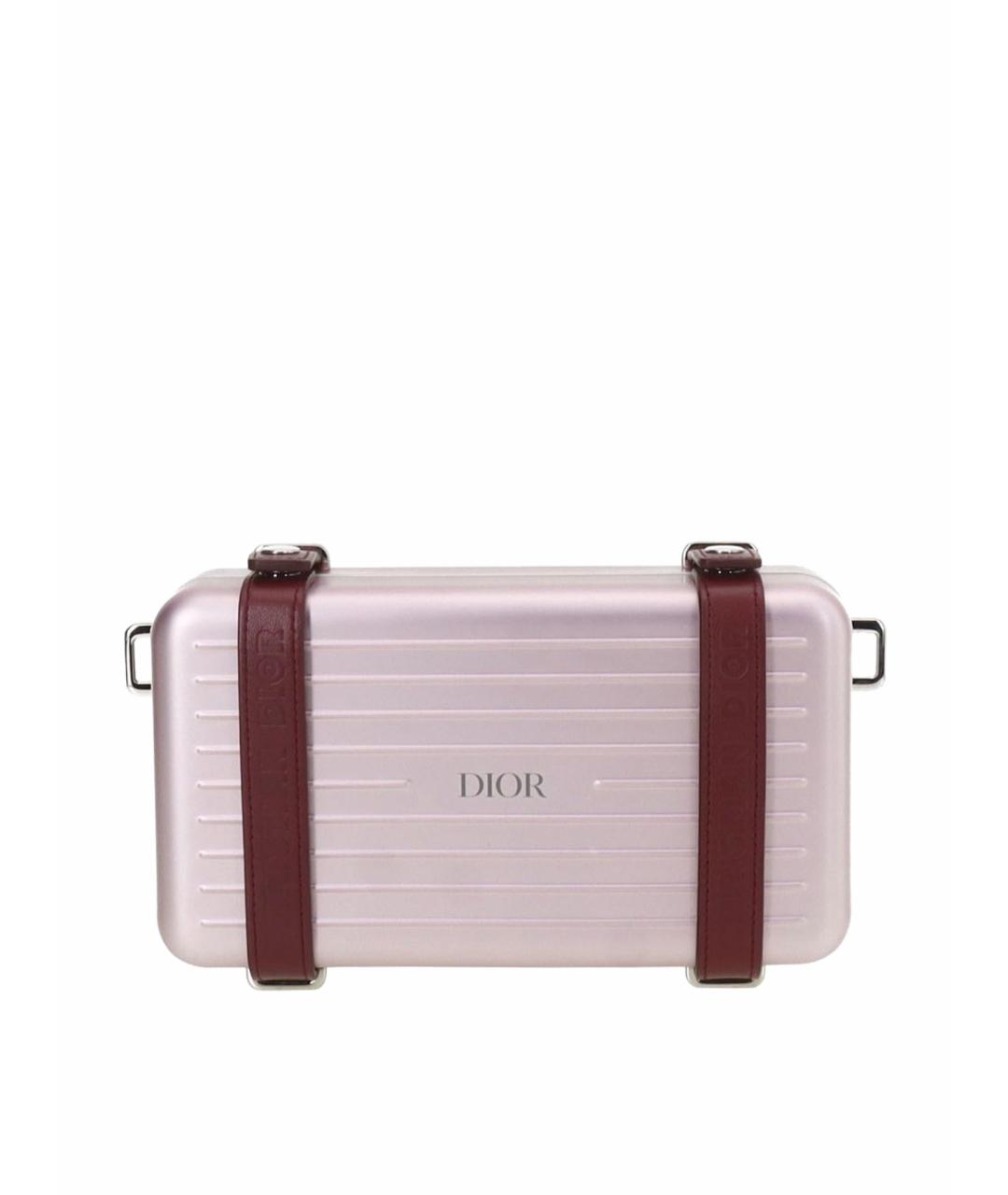 CHRISTIAN DIOR Розовая сумка через плечо, фото 1