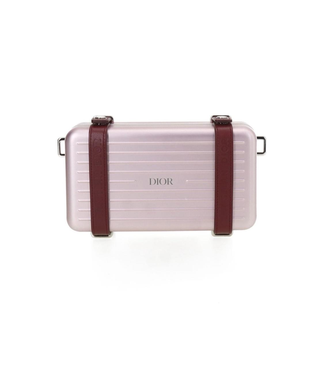 CHRISTIAN DIOR Розовая сумка через плечо, фото 9