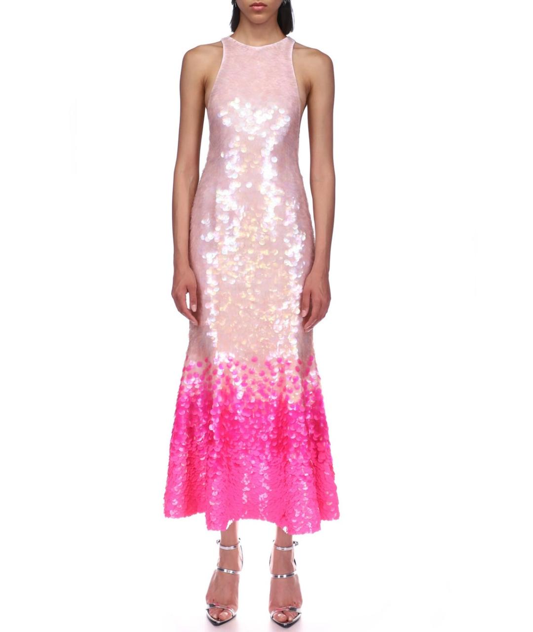 DAVID KOMA Розовое коктейльное платье, фото 2