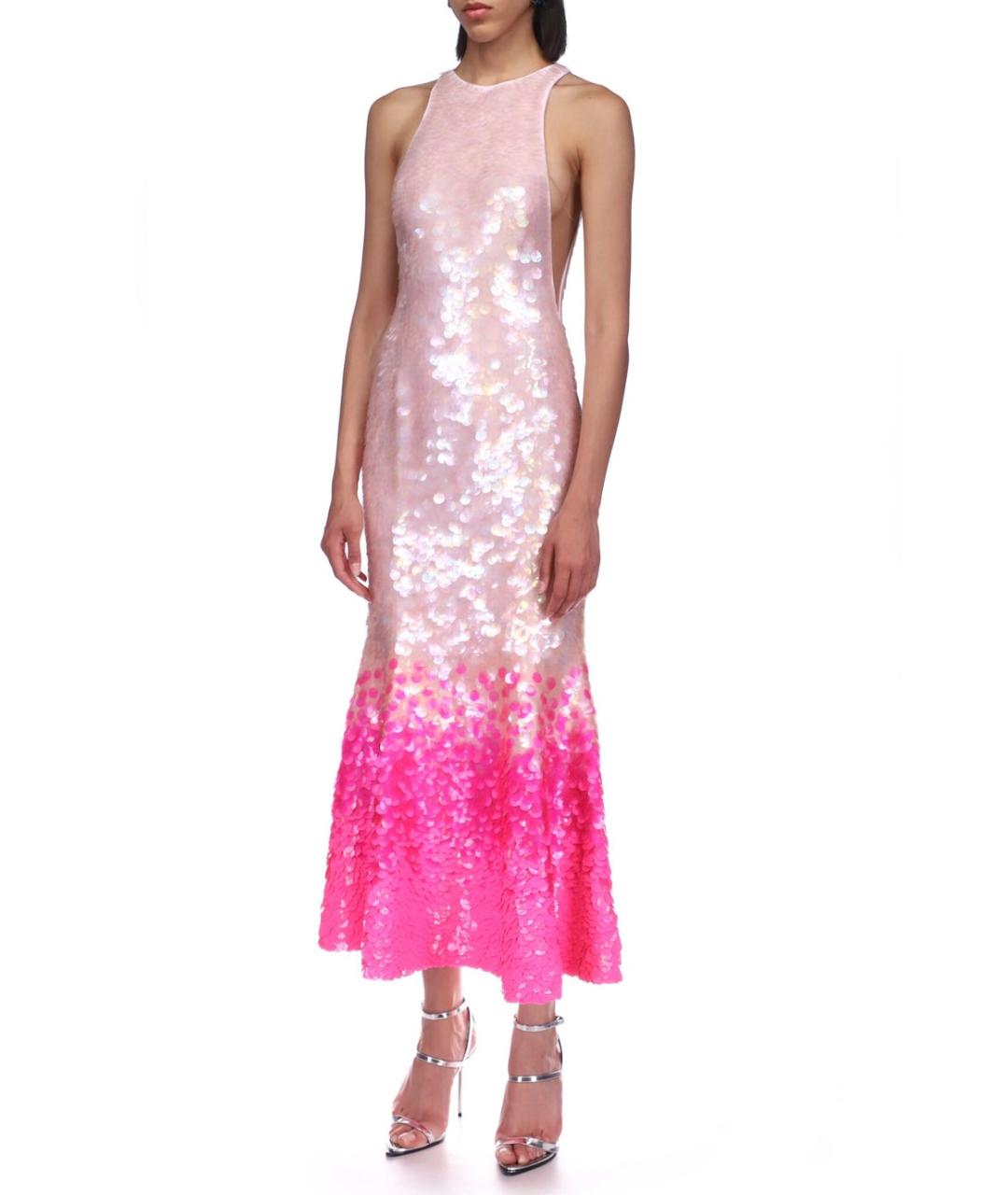 DAVID KOMA Розовое коктейльное платье, фото 3