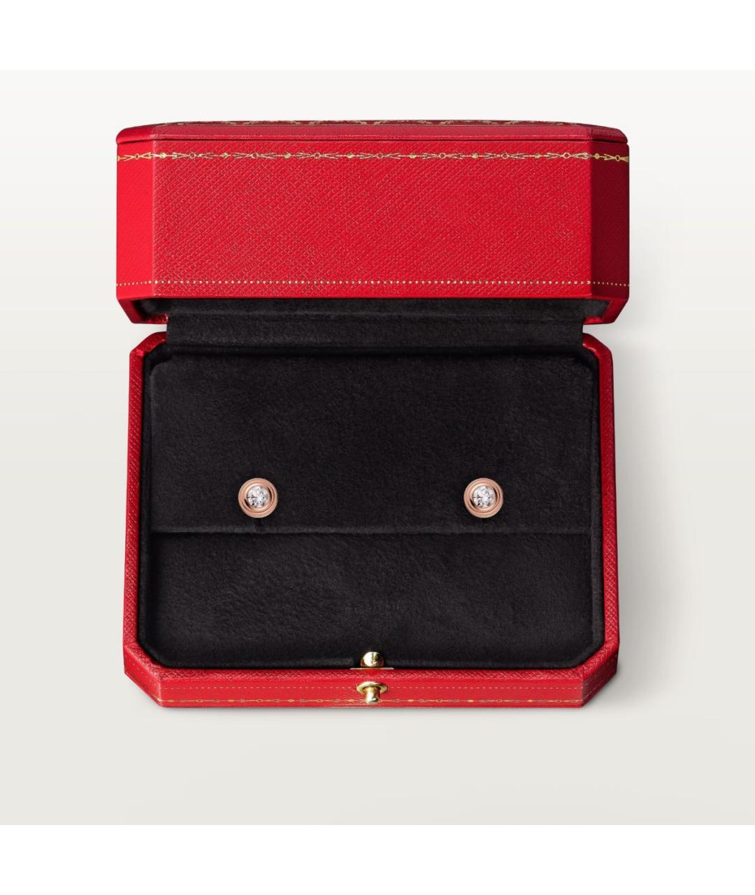 CARTIER Золотые серьги из розового золота, фото 4
