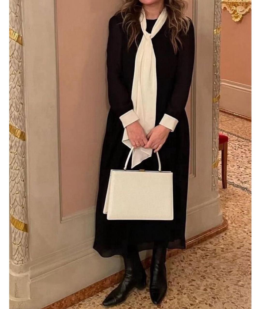 CELINE Черное повседневное платье, фото 5