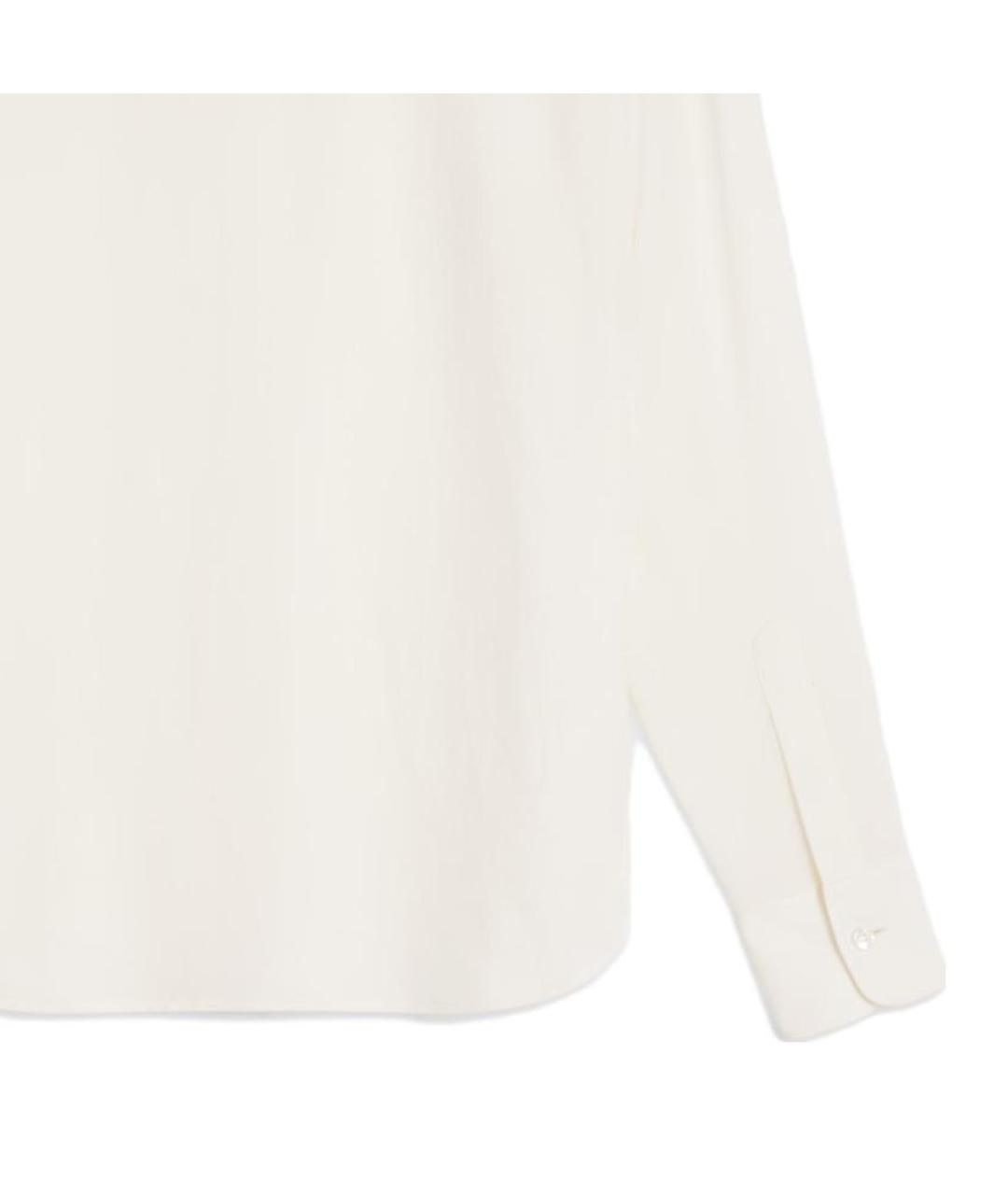 CELINE Бежевая хлопковая рубашка, фото 6