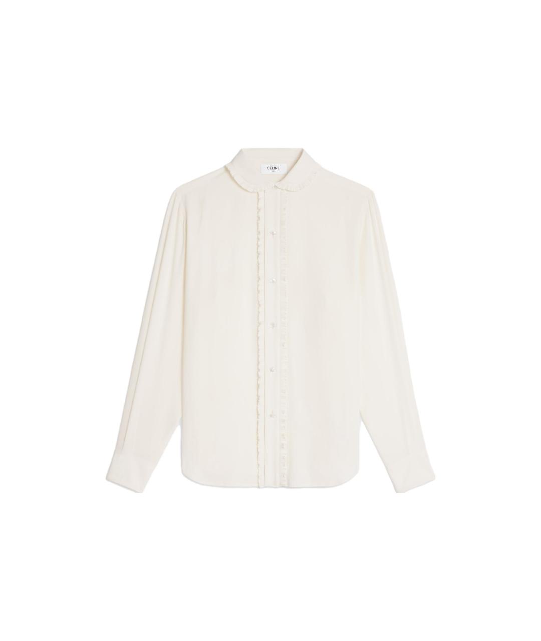 CELINE Бежевая хлопковая рубашка, фото 1