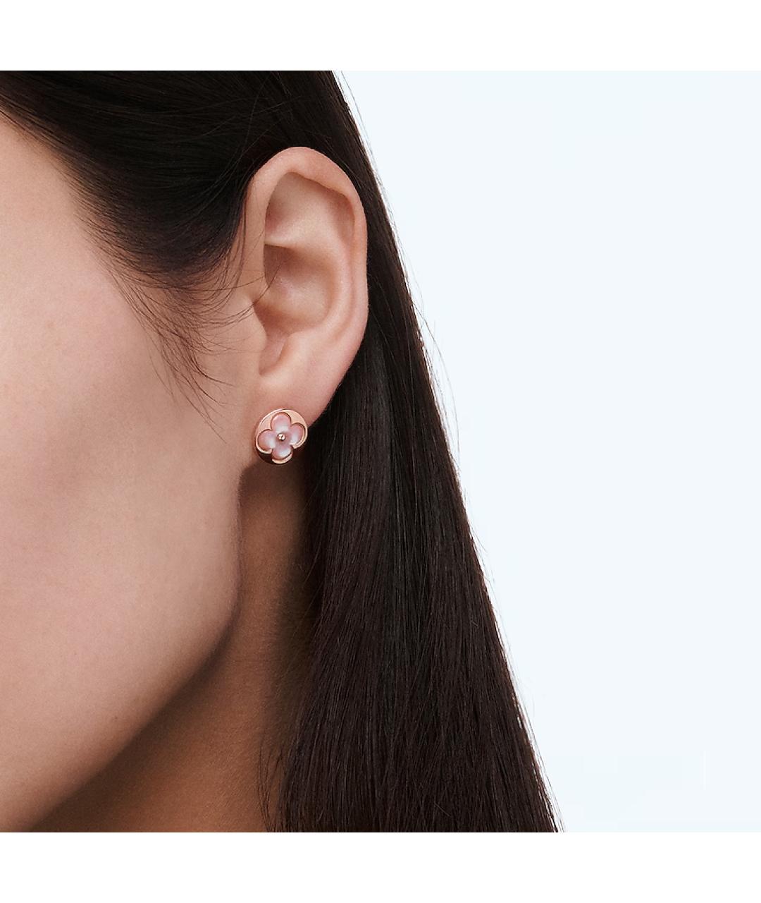 LOUIS VUITTON Розовые серьги, фото 4