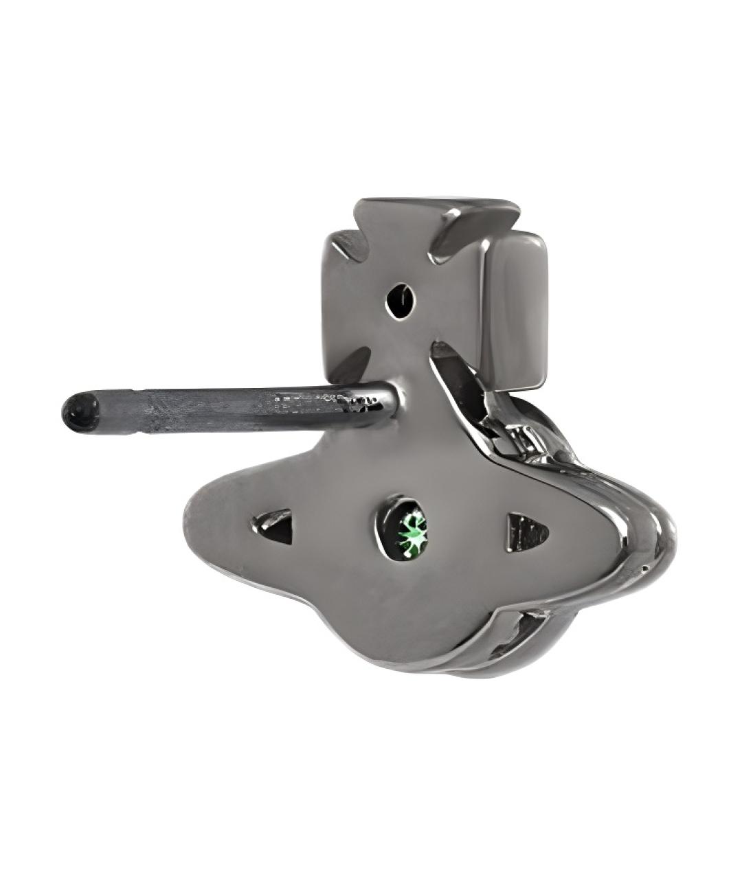 VIVIENNE WESTWOOD Серебряные латунные серьги, фото 2