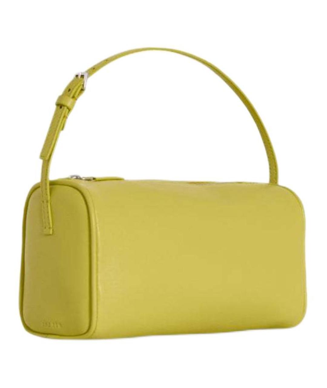 THE ROW Желтая кожаная сумка через плечо, фото 2