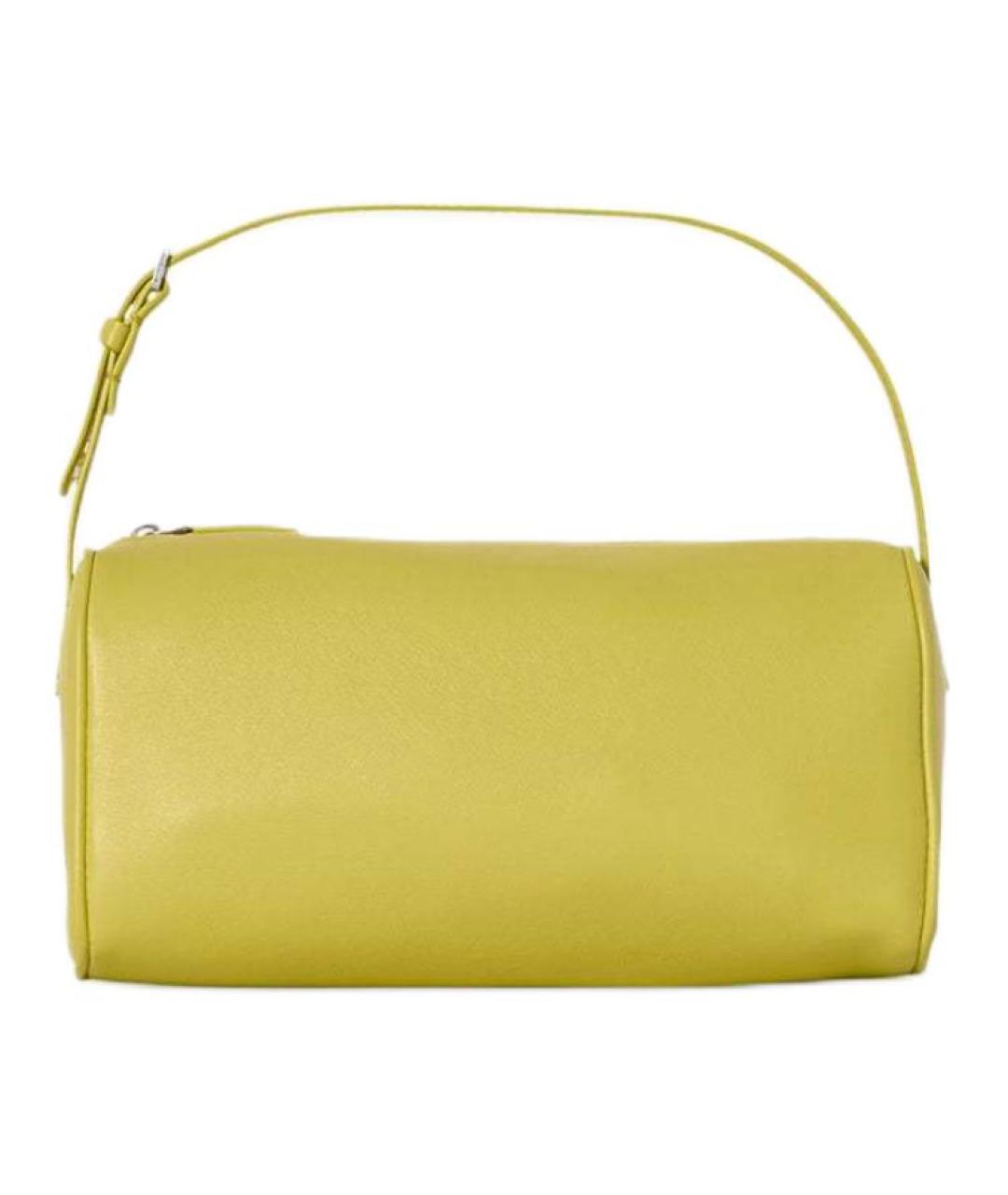 THE ROW Желтая кожаная сумка через плечо, фото 1