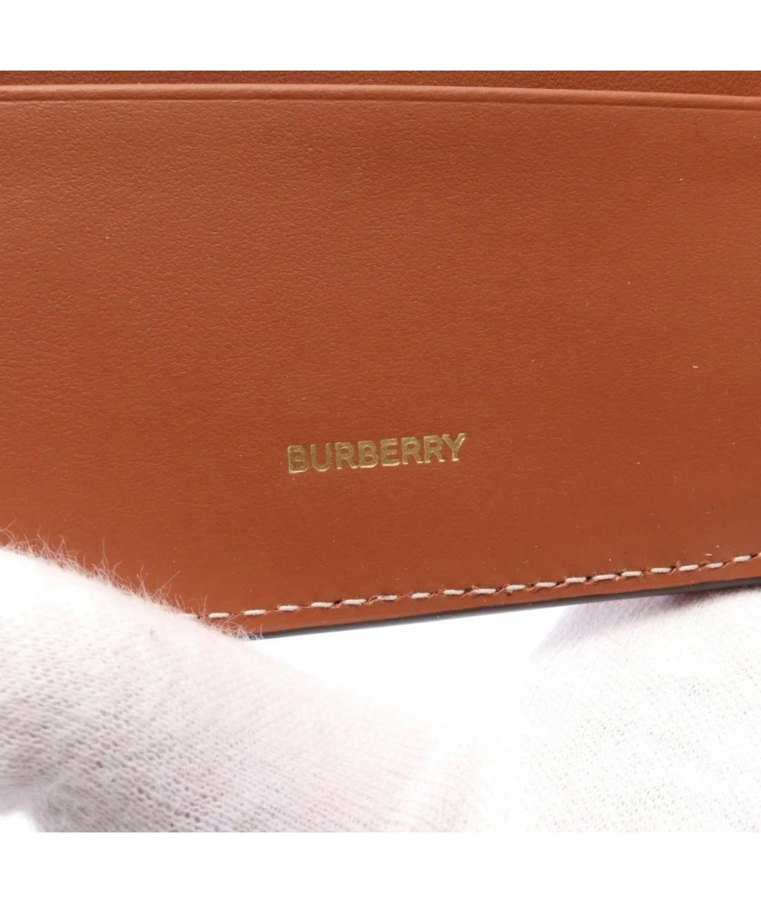 BURBERRY Кожаный кардхолдер, фото 3