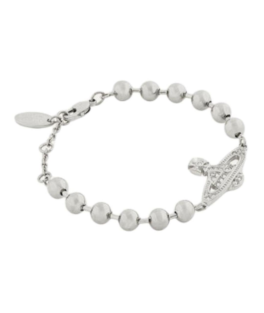 VIVIENNE WESTWOOD Серебрянный латунный браслет, фото 2