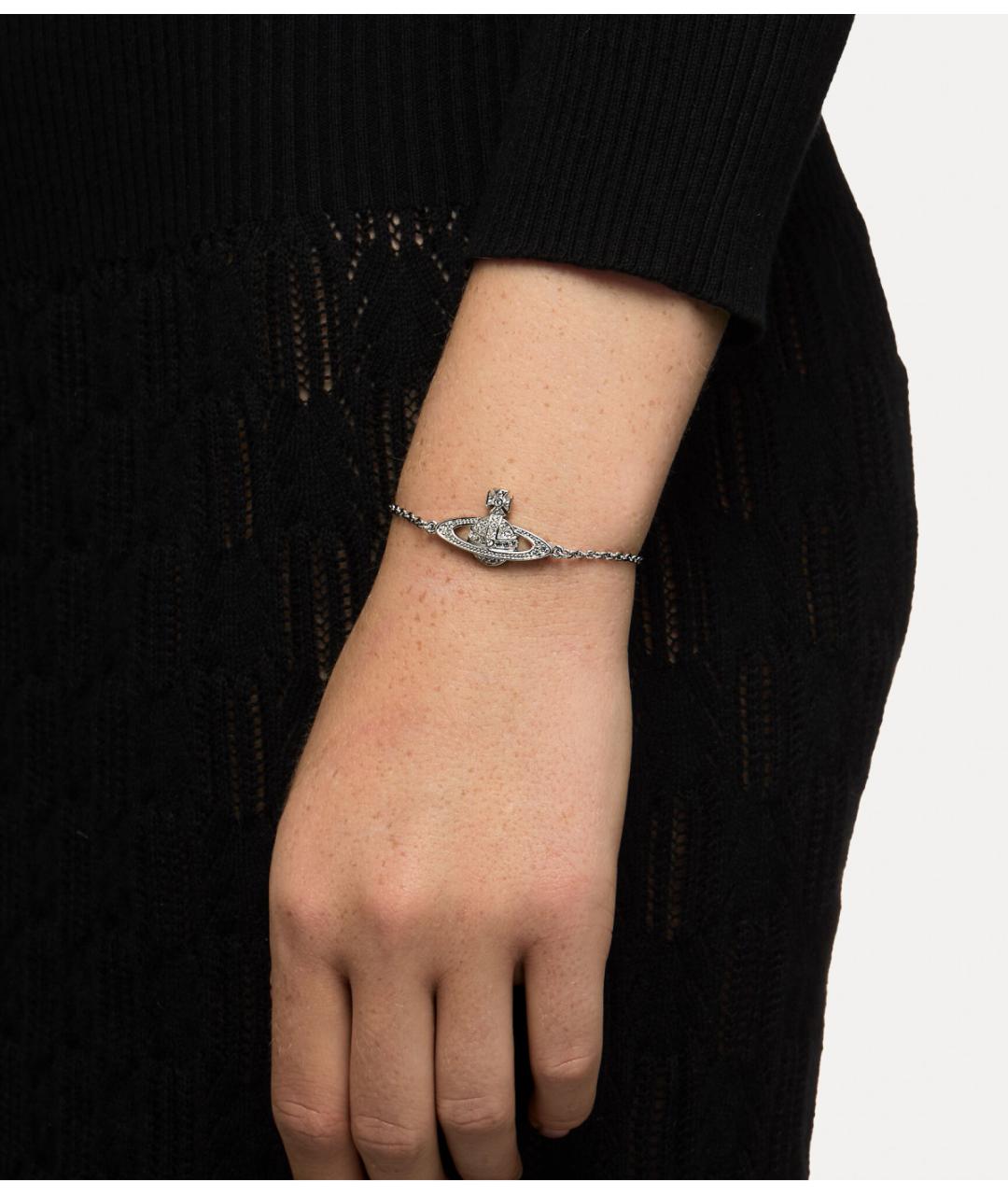 VIVIENNE WESTWOOD Серебрянный латунный браслет, фото 2