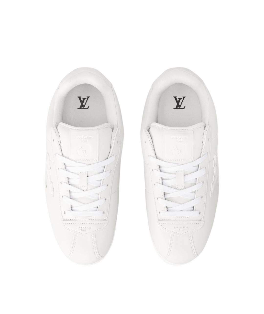 LOUIS VUITTON Белые кроссовки, фото 4