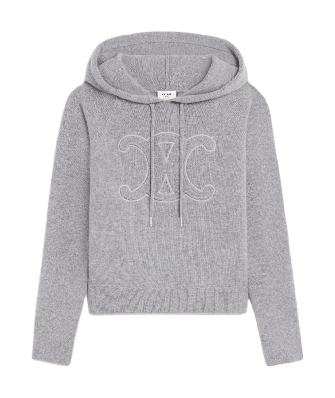 CELINE Серый джемпер / свитер, фото 1