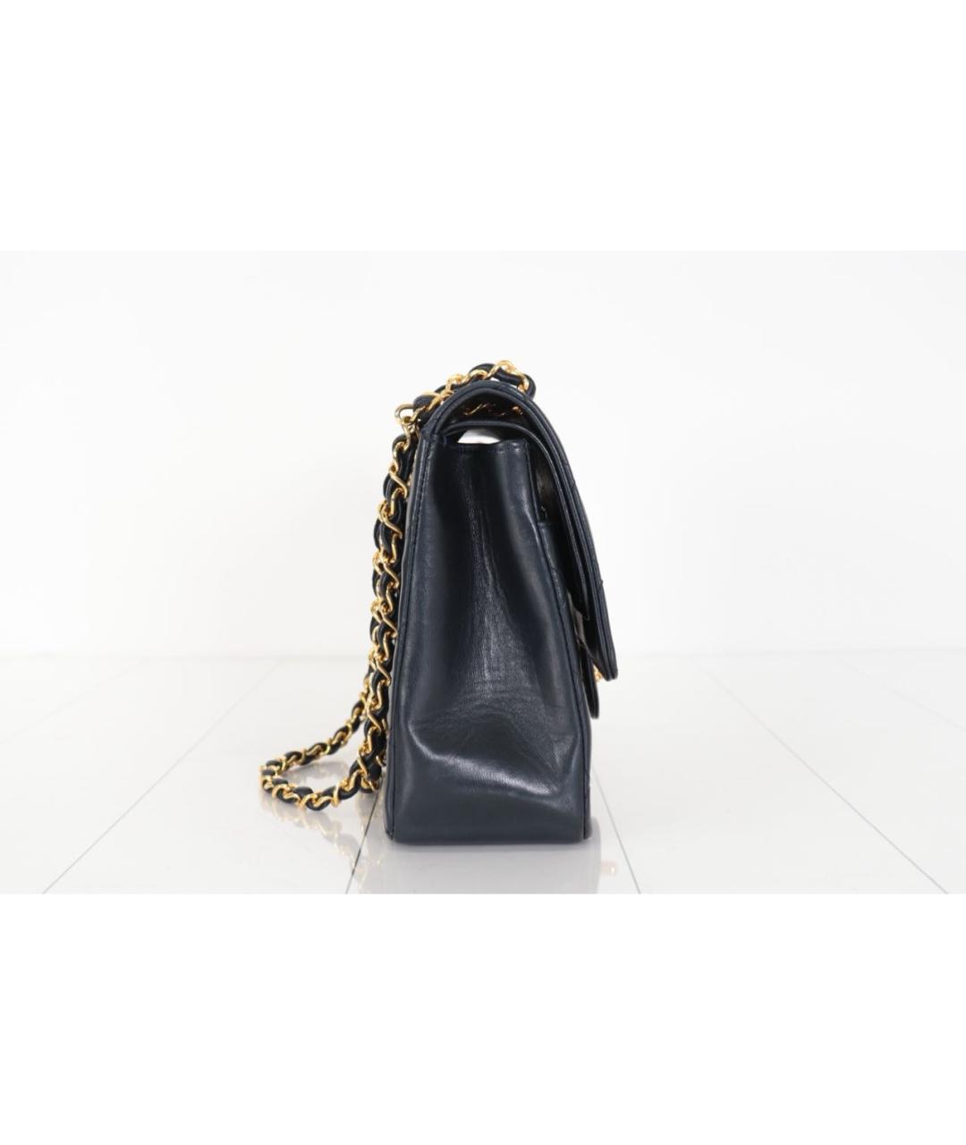 CHANEL Черная кожаная сумка через плечо, фото 2