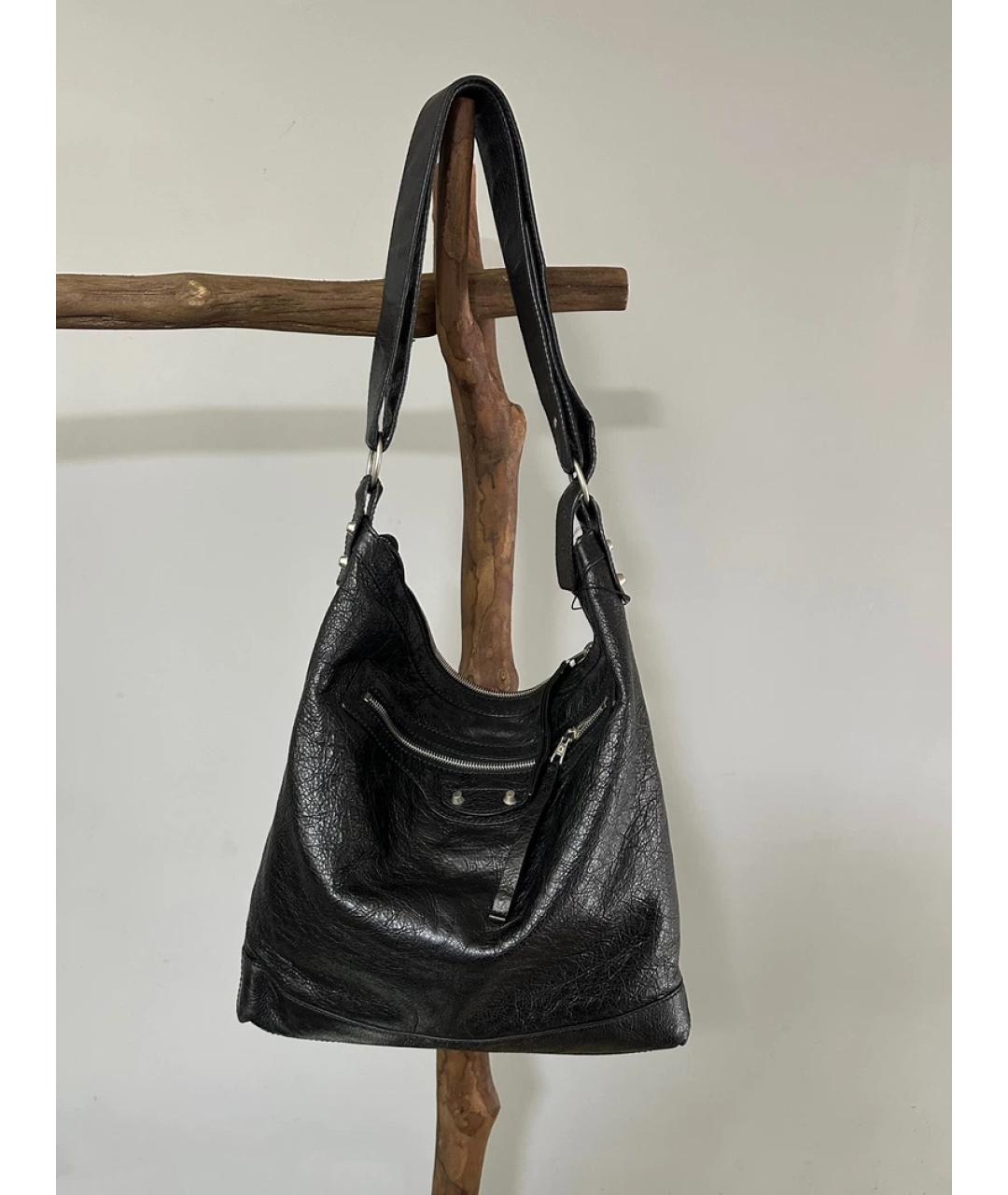 BALENCIAGA Серебряная сумка с короткими ручками, фото 3