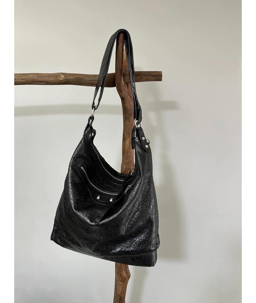 BALENCIAGA Серебряная сумка с короткими ручками, фото 9