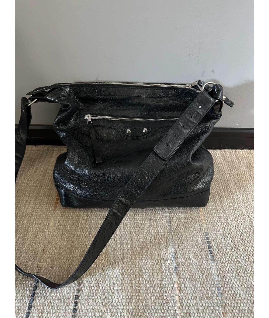 BALENCIAGA Серебряная сумка с короткими ручками, фото 5