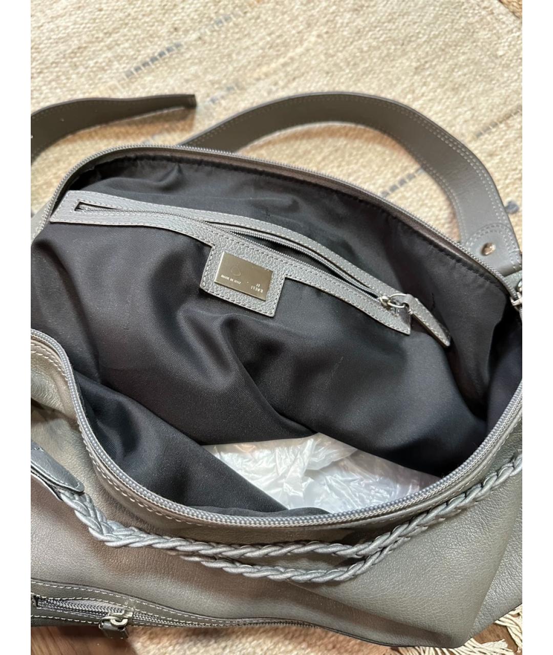 FENDI Серая сумка с короткими ручками, фото 8
