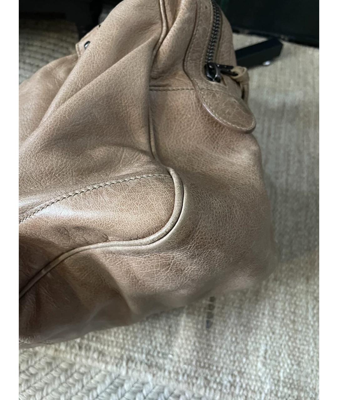 BALENCIAGA Хаки сумка с короткими ручками, фото 6