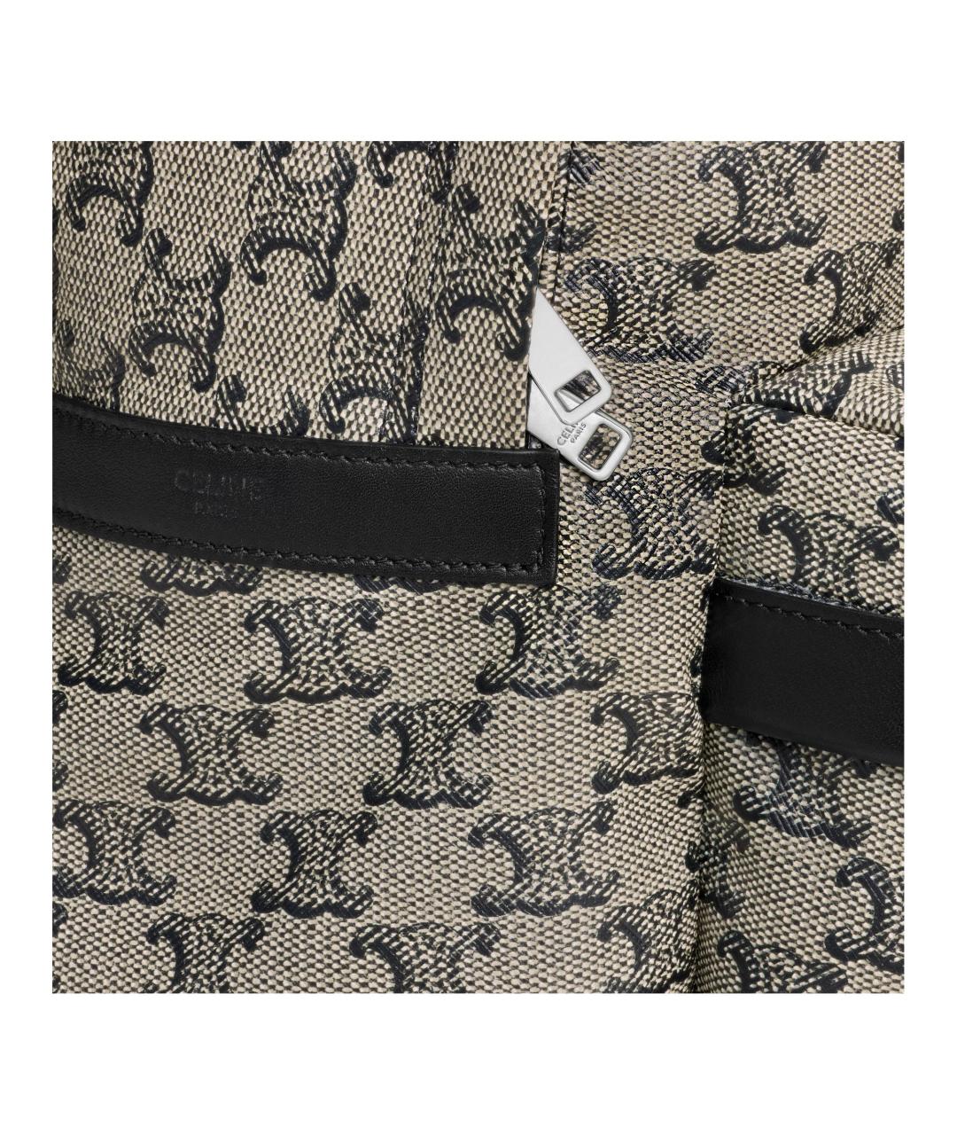 CELINE Бежевый рюкзак, фото 4