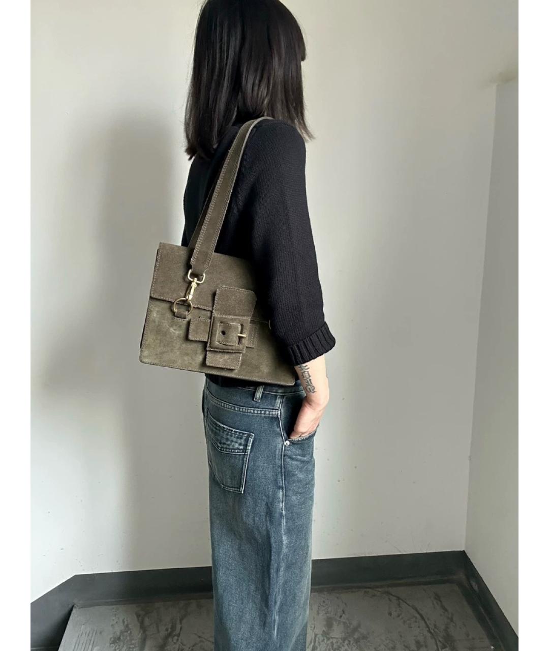 MIU MIU Бежевая льняная сумка с короткими ручками, фото 3