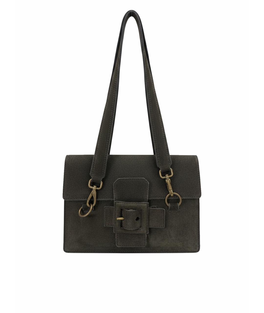 MIU MIU Бежевая льняная сумка с короткими ручками, фото 1