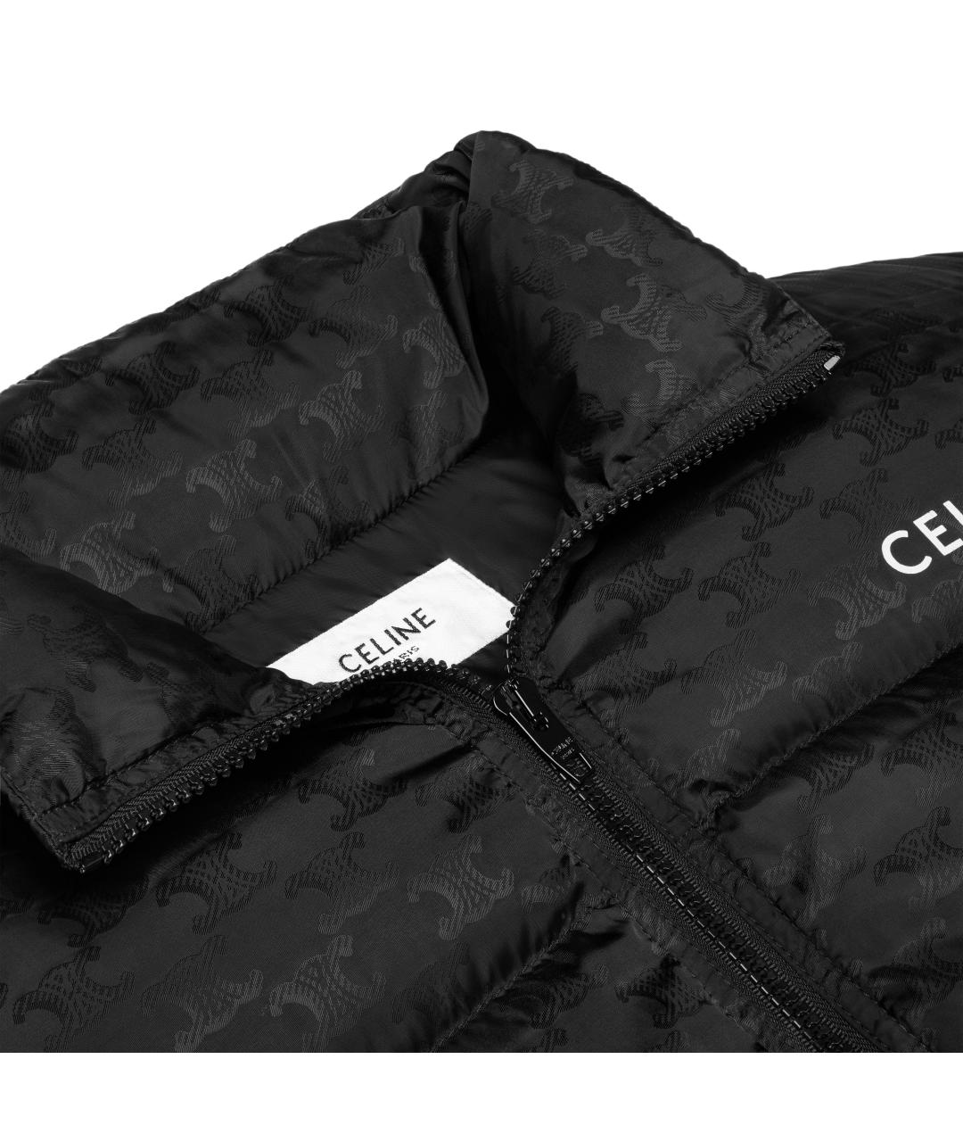 CELINE Черный пуховик, фото 6